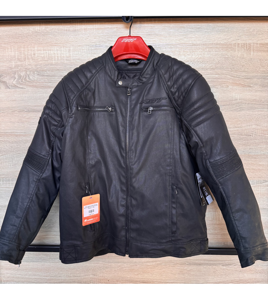 Мотоциклетна куртка RST X Brixton CE Textile - Чорна - 3XL