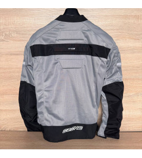 текстильна куртка ozone dart silver black xl