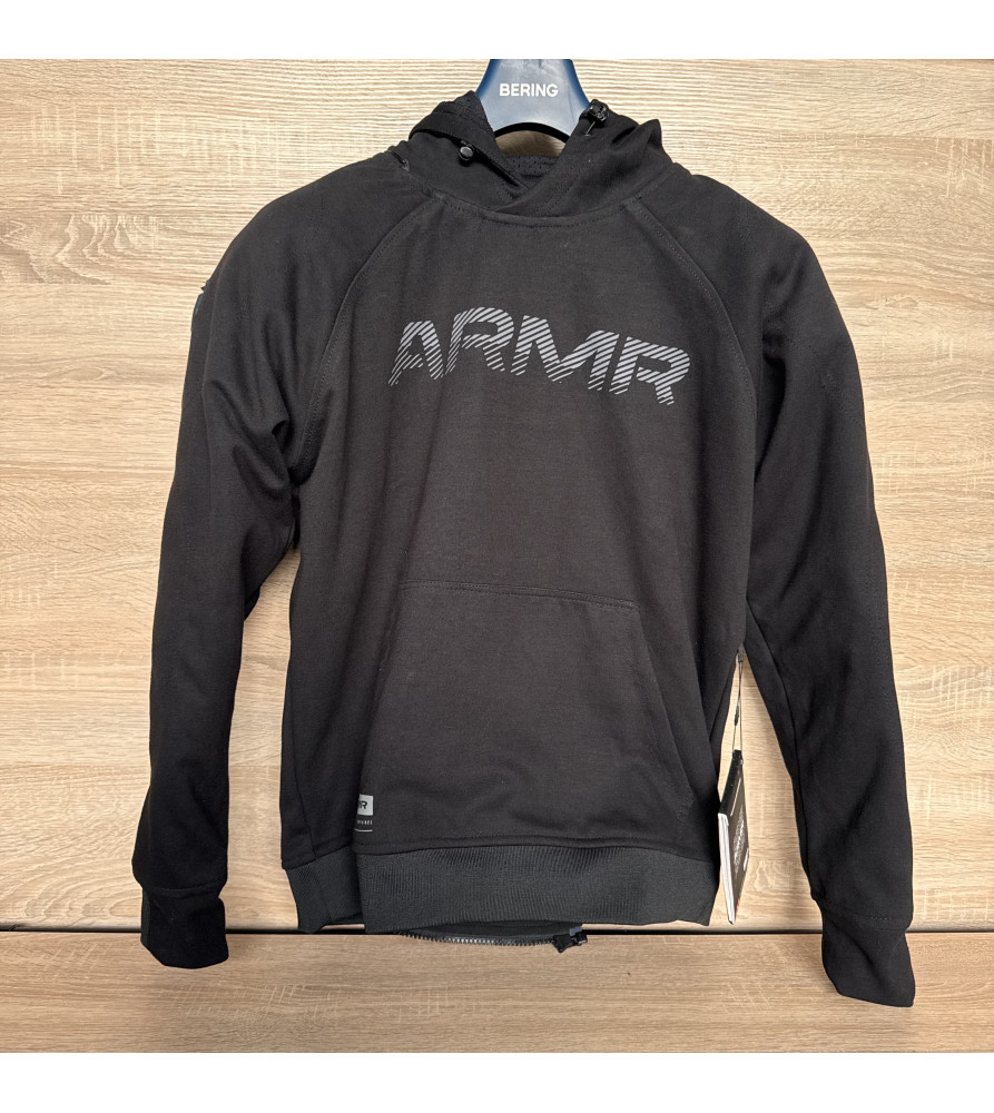Мотоциклетна толстовка ARMR Aki 1.0 - Чорна - L