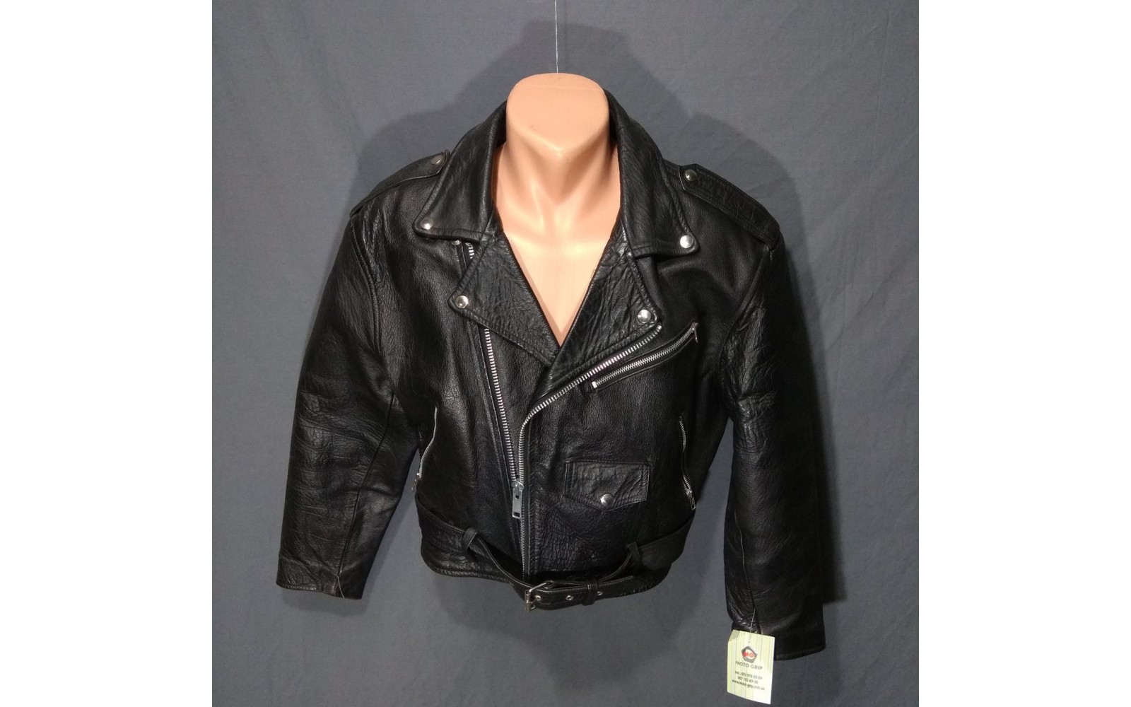 Мотокуртка кожанная КОСУХА LEATHER JACKET б.у (50)