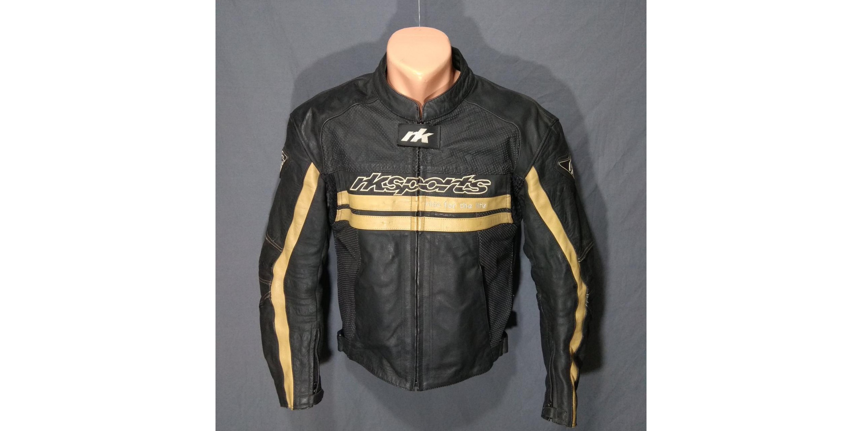 Rk sports deals leather jacket