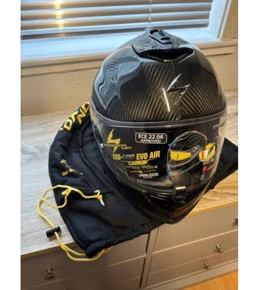 SCORPION EXO 1400 EVO AIR CARBON BLACK