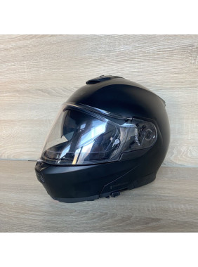 Мотошолом Nolan N100-6 Classico Flip Up - Matt Black - M : 57 - 58