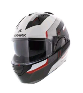 Shark EVO ES Kryd Gloss White Black Red